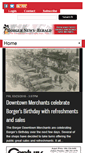 Mobile Screenshot of borgernewsherald.com
